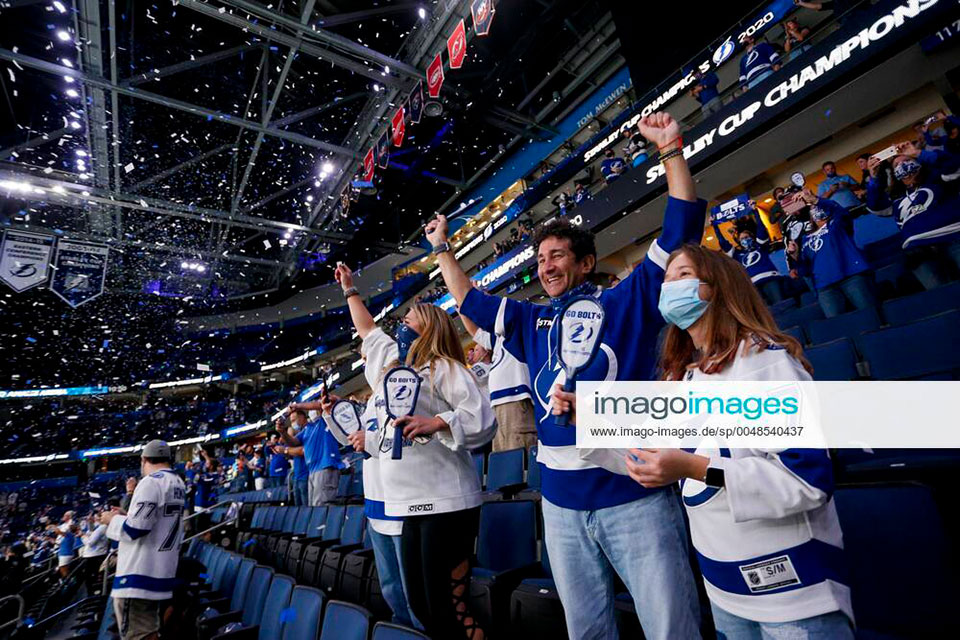 In Tampa Bay feierten die Fans den Titelgewinn.