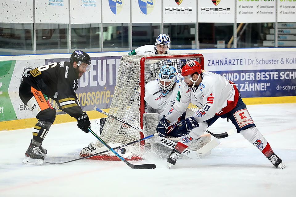 Spielszene Ravensburg gegen Heilbronn.