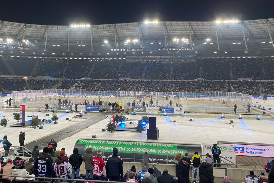 Die Heinz-von-Heiden Arena in Hannover.