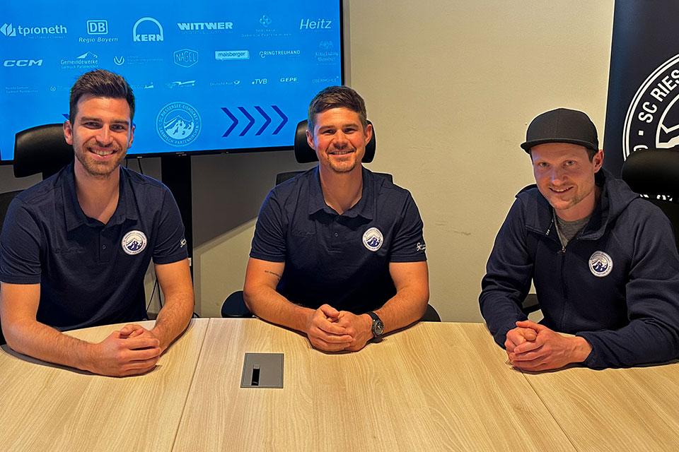 Sebastian Ziener, Martin Buchwieser und Uli Maurer.