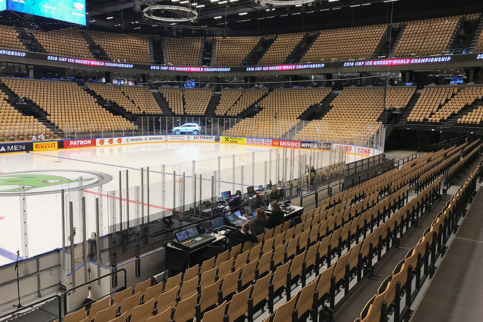 Die Arena in Herning: Jyske Bank Boxen.