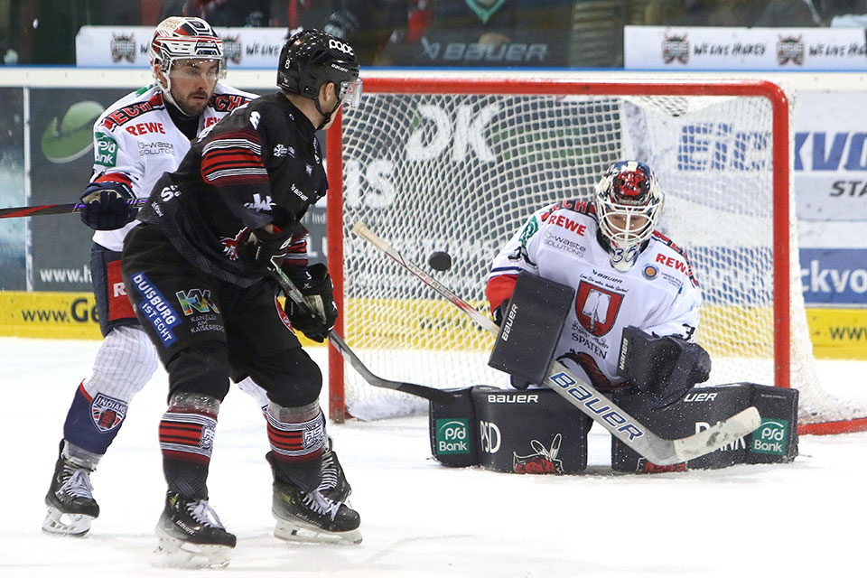 Spielszene Duisburg gegen Hannover Indians.