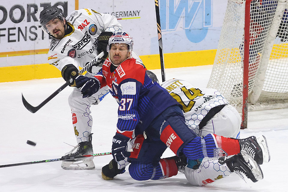 Spielszene Hannover Indians gegen Essen.