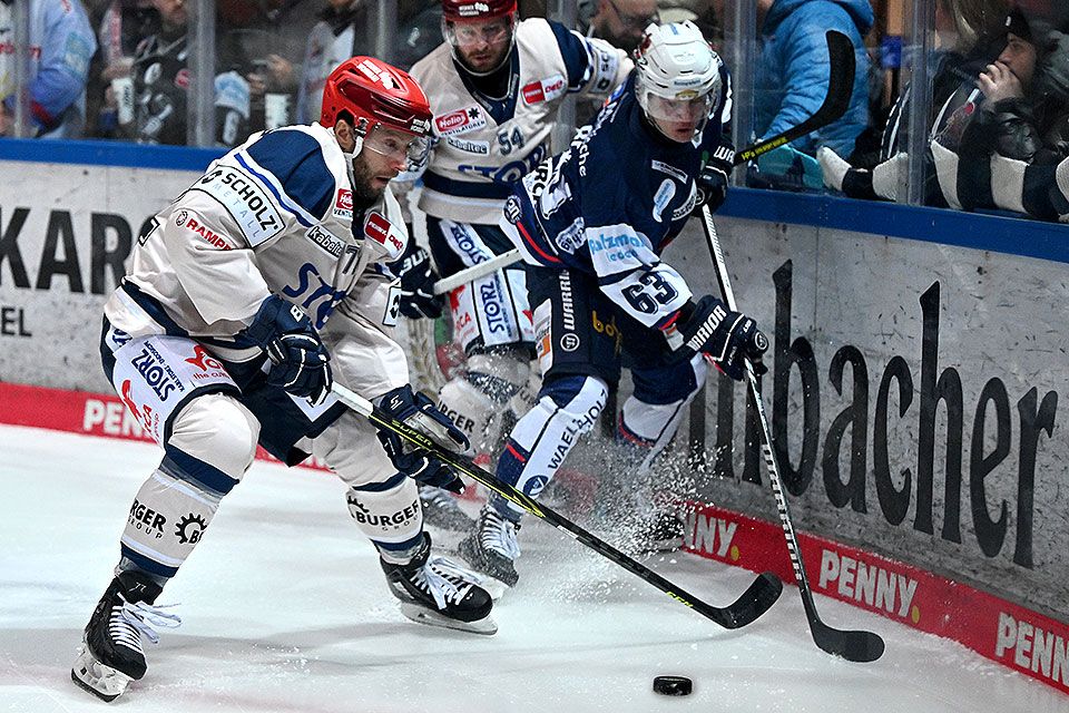 Spielszene Iserlohn gegen Schwenningen.