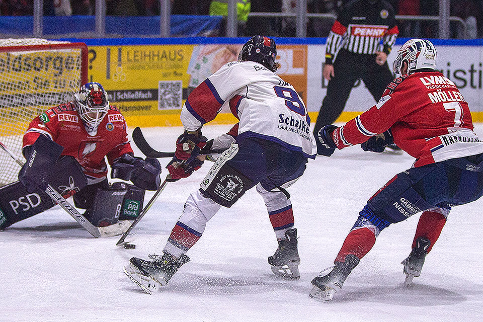 Spielszene Hannover Indians gegen Hamm.