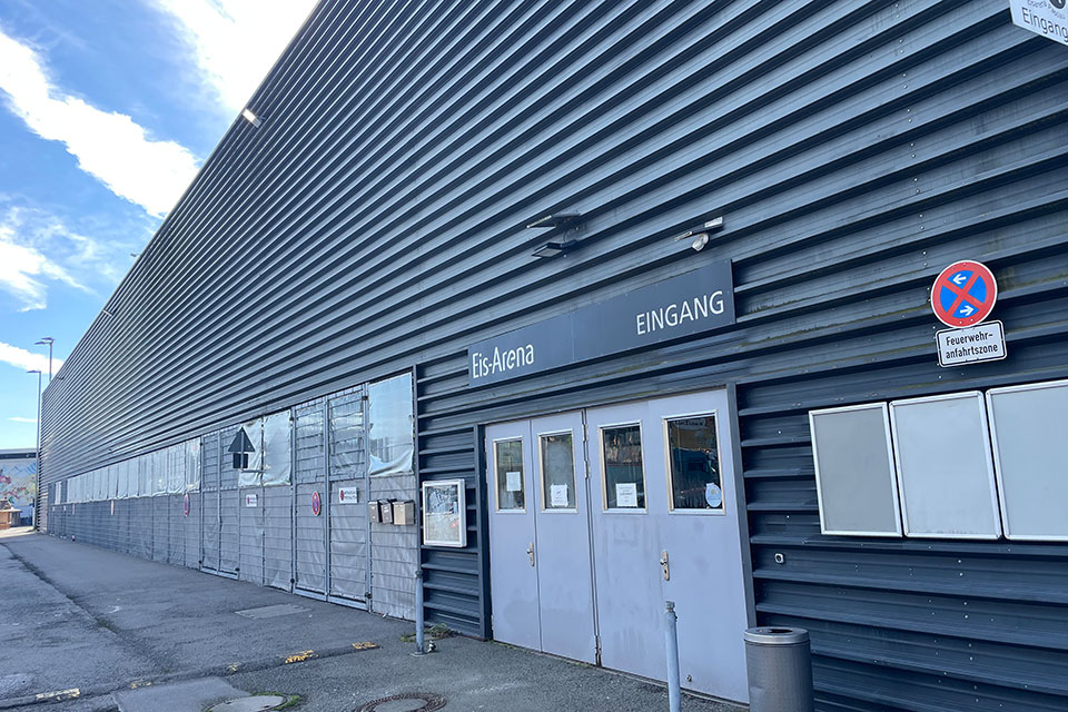 Die Eis Arena in Passau. Die Eis Arena in Passau.