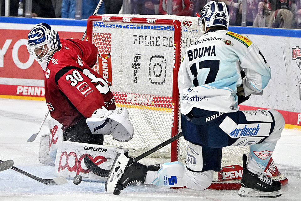 Spielszene Köln gegen Dresden. Spielszene Köln gegen Dresden.