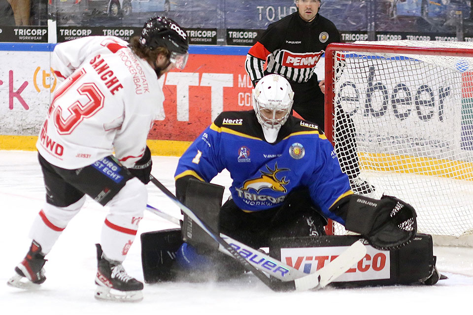 Spielszene Tilburg gegen Duisburg. Spielszene Tilburg gegen Duisburg.