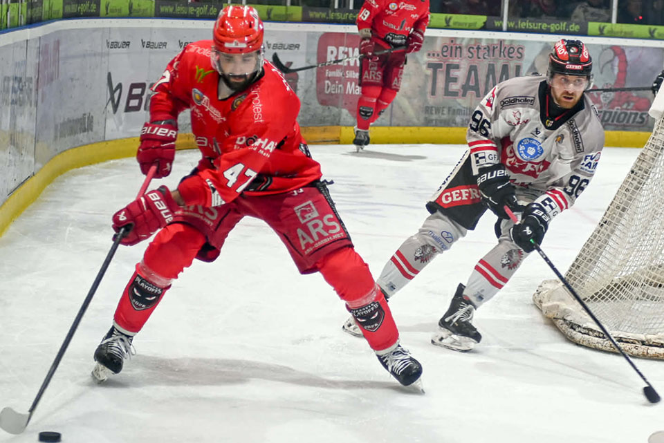 Spielszene Hannover Scorpions gegen Memmingen. Spielszene Hannover Scorpions gegen Memmingen.